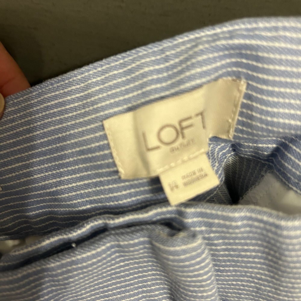 Loft Curvy Skinny Ankle Size 14